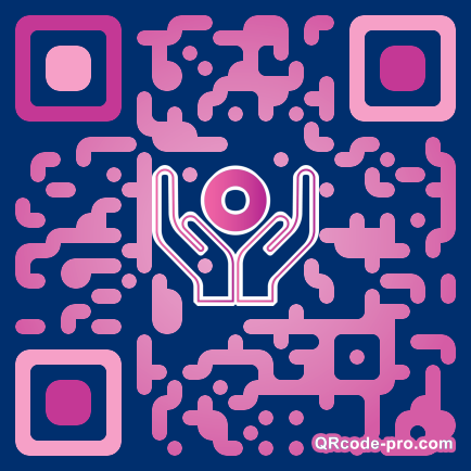 QR code with logo 2wH80