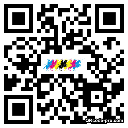 QR code with logo 2xlO0