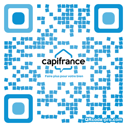 QR code with logo 305x0