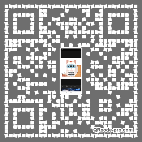 QR code with logo 30Ch0
