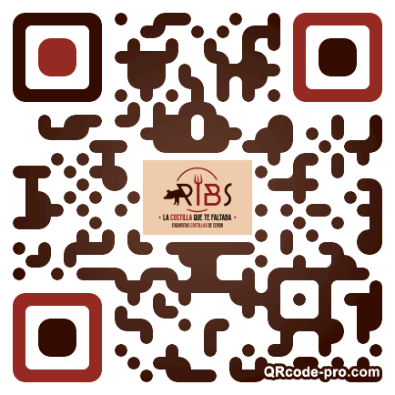 QR code with logo 30X00