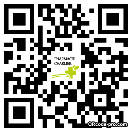 QR code with logo 319P0