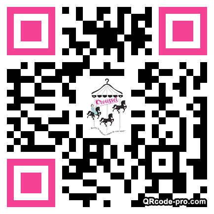 QR code with logo 33Gn0