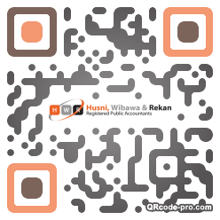 QR code with logo 33Kh0