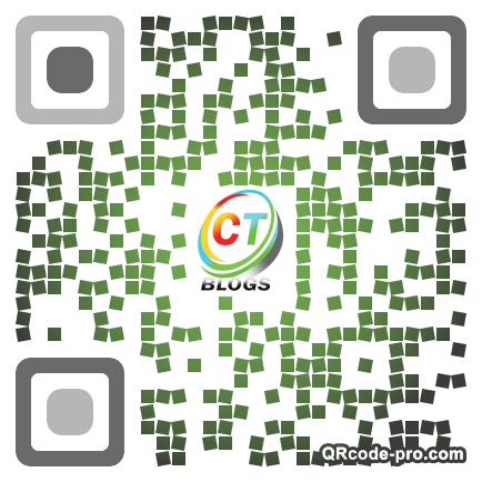 QR code with logo 33Ly0