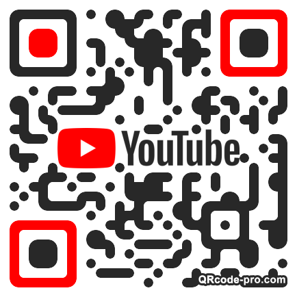QR code with logo 33Ro0