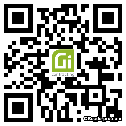 QR code with logo 33Rx0