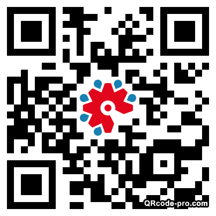 QR code with logo 33Wh0