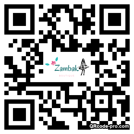 QR code with logo 33Z70