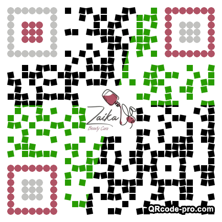 QR code with logo 33in0