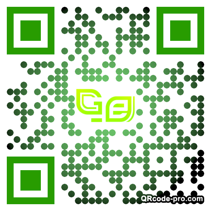 QR code with logo 348Z0