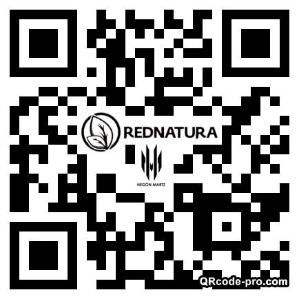 QR code with logo 348p0