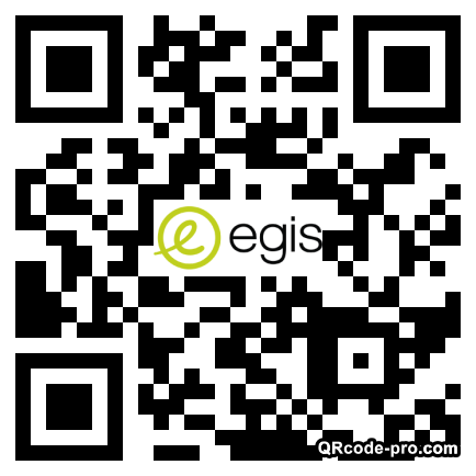 QR code with logo 348x0