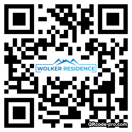 QR code with logo 349k0