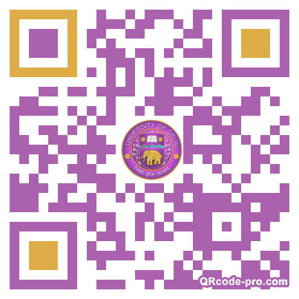 QR code with logo 34Bx0