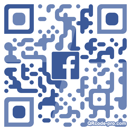 QR code with logo 34Dx0