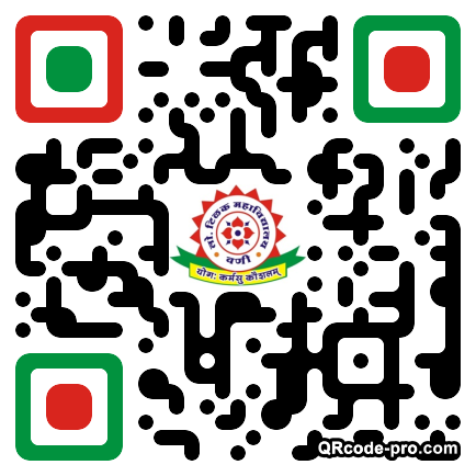 QR code with logo 34Ec0