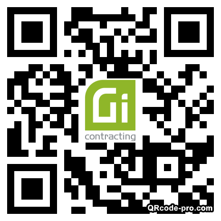 QR code with logo 34Hs0