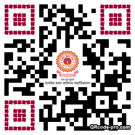 QR code with logo 34MR0