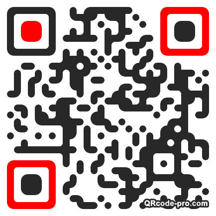 QR code with logo 34Mo0