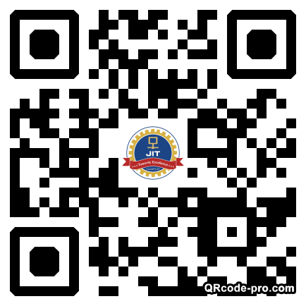 QR code with logo 34Nb0