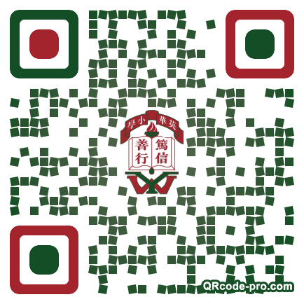QR code with logo 34PR0
