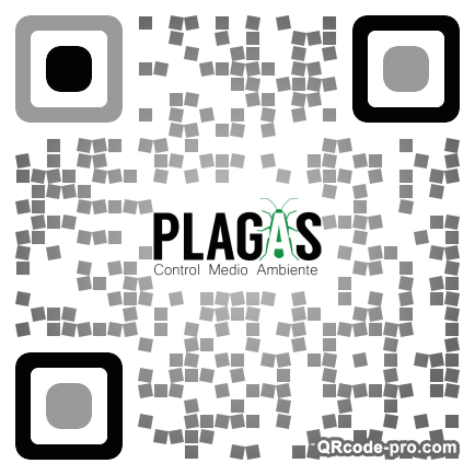 QR code with logo 34Sw0