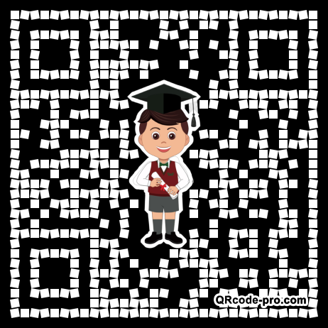 QR code with logo 34Ua0