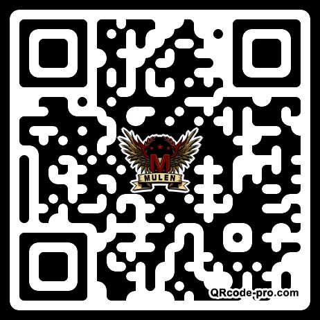 QR code with logo 34Ux0