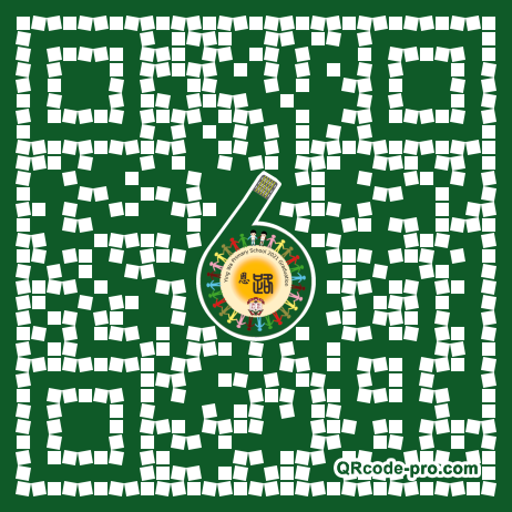 QR code with logo 34Vh0