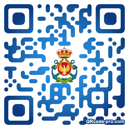 QR code with logo 34Wv0