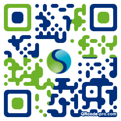 QR code with logo 34Z60