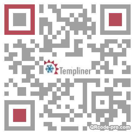 QR code with logo 34Zl0