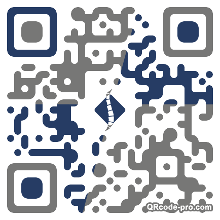 QR code with logo 34gr0