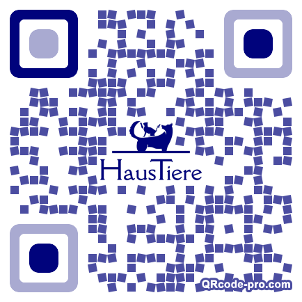 QR code with logo 34nx0