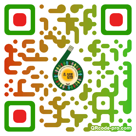 QR code with logo 34pd0
