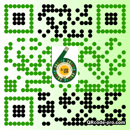 QR code with logo 34pg0