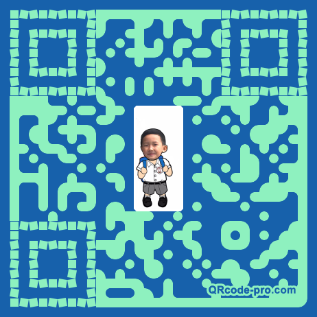 QR code with logo 34r90