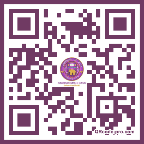 QR code with logo 34rB0