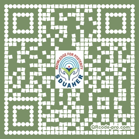 QR code with logo 34rb0