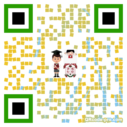 QR code with logo 34s50