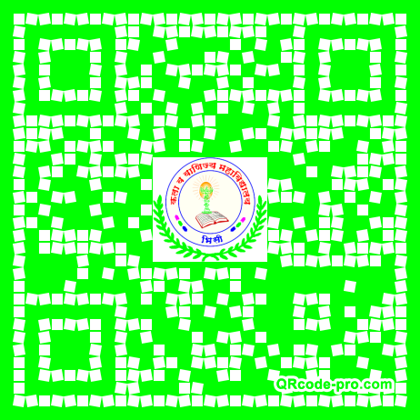 QR code with logo 34wx0