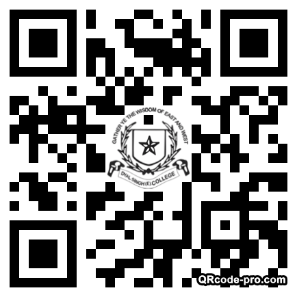 QR code with logo 34x00