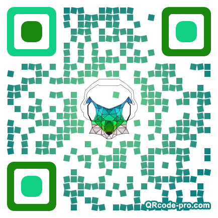 QR code with logo 35170