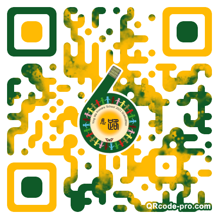 QR code with logo 351m0