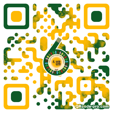 QR code with logo 352M0