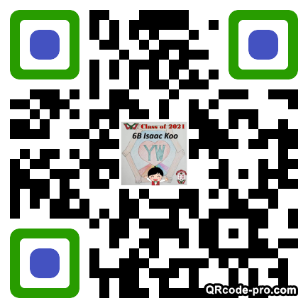 QR code with logo 354P0