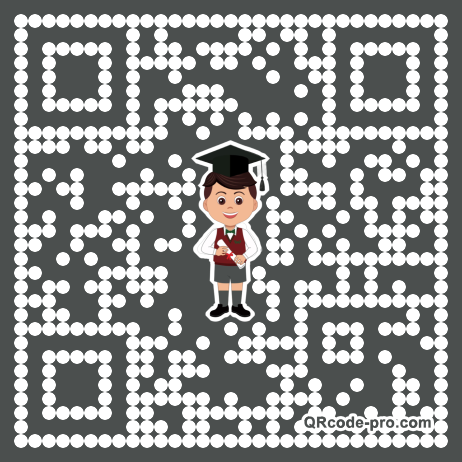 QR code with logo 357h0
