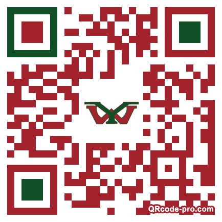 QR code with logo 357m0