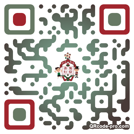 QR code with logo 357r0